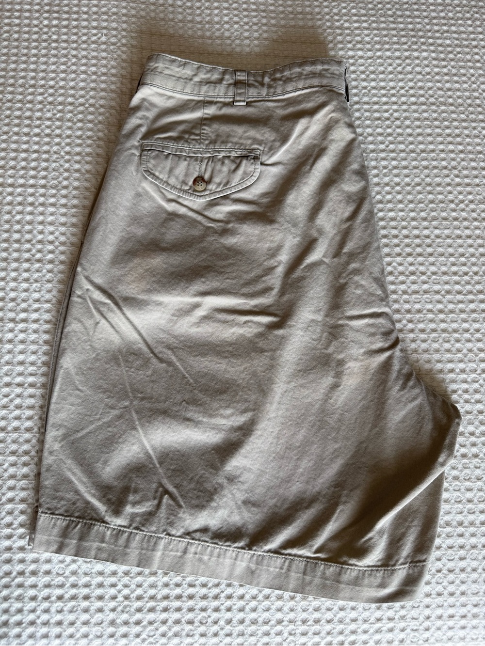 Vintage Polo Golf Pleaded Khaki Shorts lightly worn men’s 36 - Picture 6 of 7